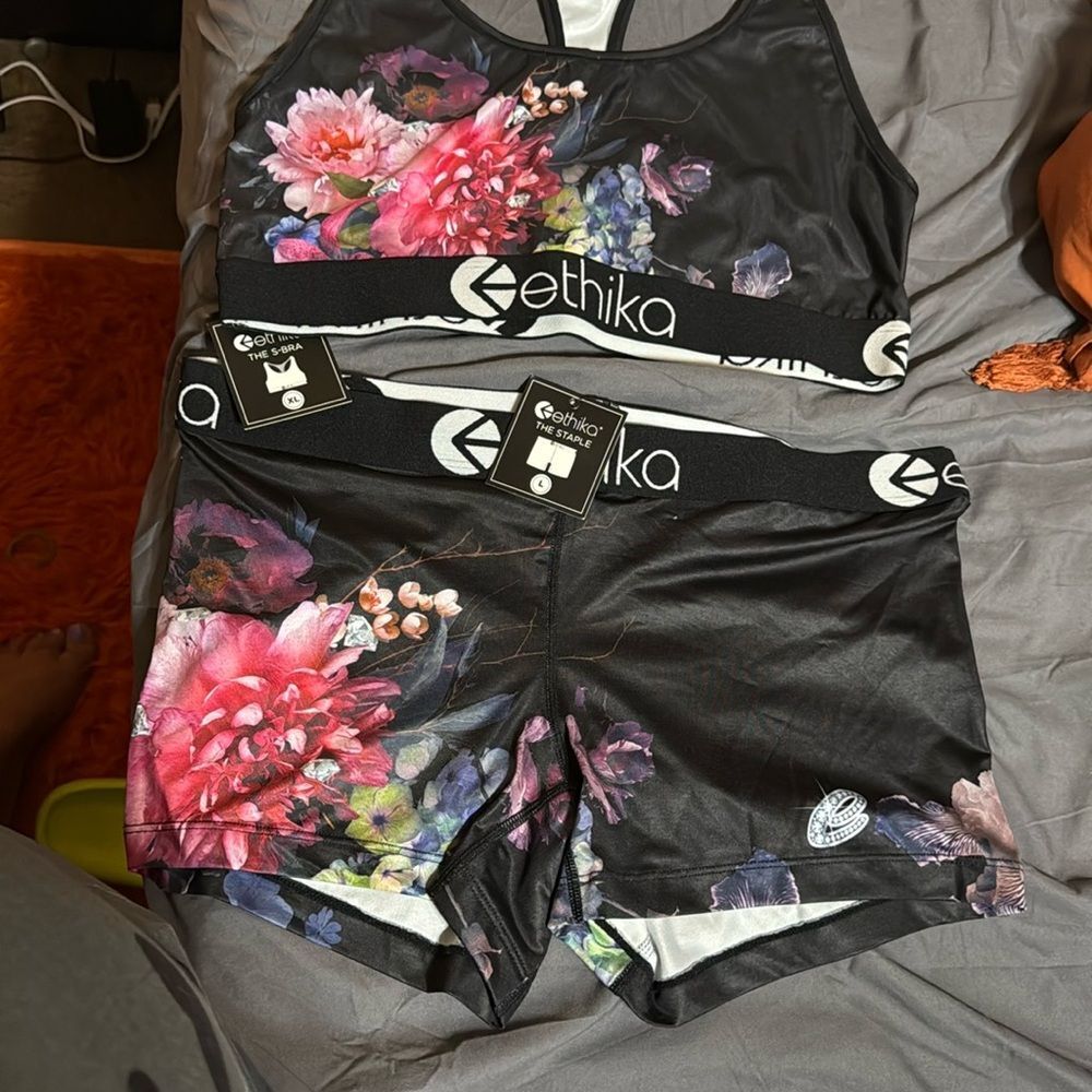 Ethika Black Athletic Shorts with Sleek Design